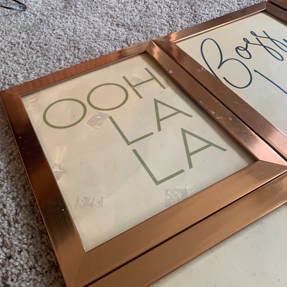 Bronze Color Frame Set of 6 - Picture 5 of 8